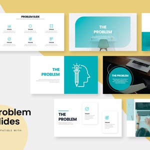 Problem Slides Template for Google Slides | Minimal Work | Modern | Best Google Slides Template