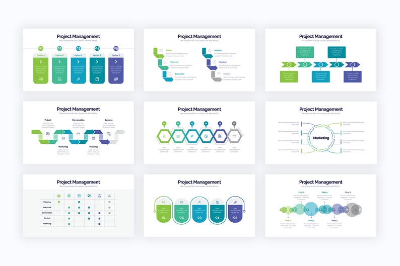 Project Management Infographic Templates | Diagrams for Powerpoint ...