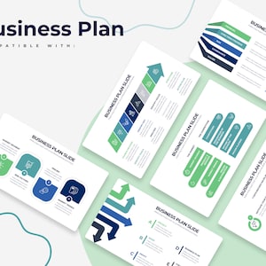 Business Plan Infographic Slides | Template for Google Slides | Best Google Slides Template | Easy to Edit