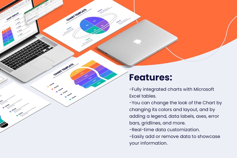 Powerpoint Charts and Graph Bundle | Excel | 400 Templates - Etsy