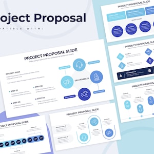 Project Proposal Infographics | Powerpoint Template, Template for Powerpoint, Powerpoint Template, Template Design, Powerpoint Infographic