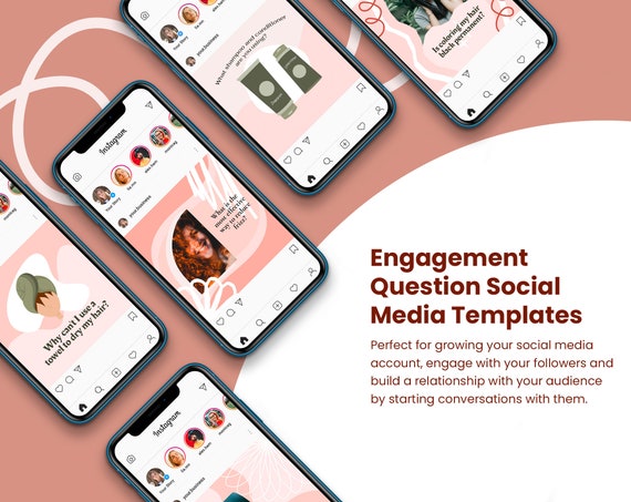 Hairstyle Engagement Question Social Media Canva - Etsy Hairstyle Engagement Question Social Media Canva - Etsy