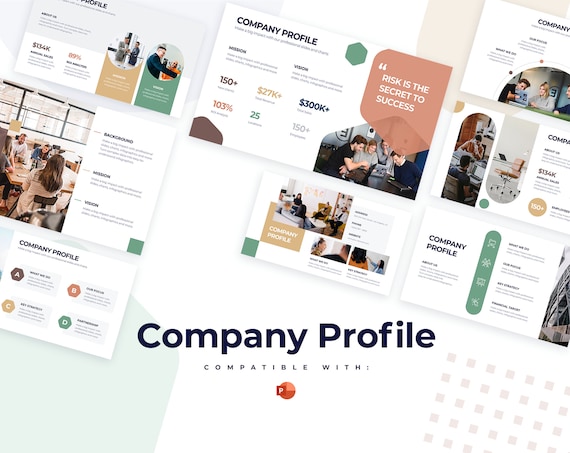Buy Company Profile Infographics | Powerpoint Template, Template 
