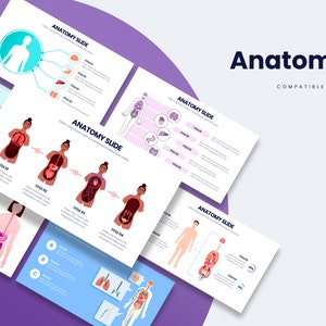 Anatomy Infographics | Template for Powerpoint | Best Powerpoint Template | Easy to Edit