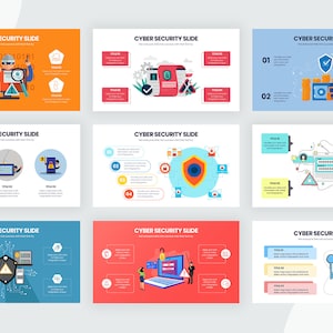 Cyber Security Infographic Templates | Diagrams for Powerpoint ...