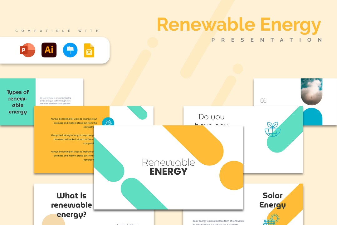 Renewable Energy Presentation Template | Powerpoint Template, Slides ...