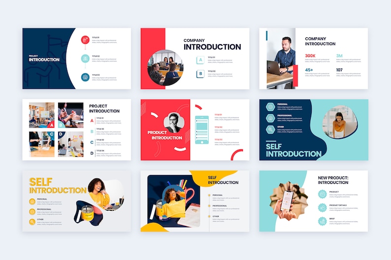 Introduction Infographics Template for Illustrator Easy to Edit - Etsy