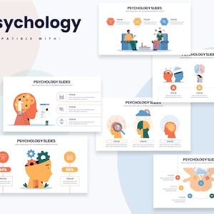 Psychology Infographics | Powerpoint Template, Template for Powerpoint, Powerpoint Template, Template Design, Powerpoint Infographic