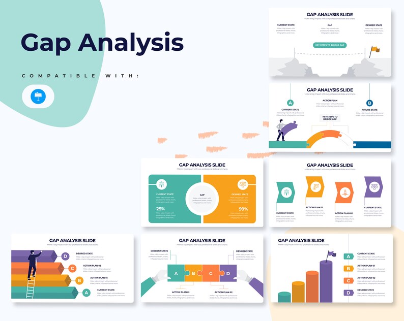 Gap Analysis Infographics | Template for Keynote | Best Keynote ...