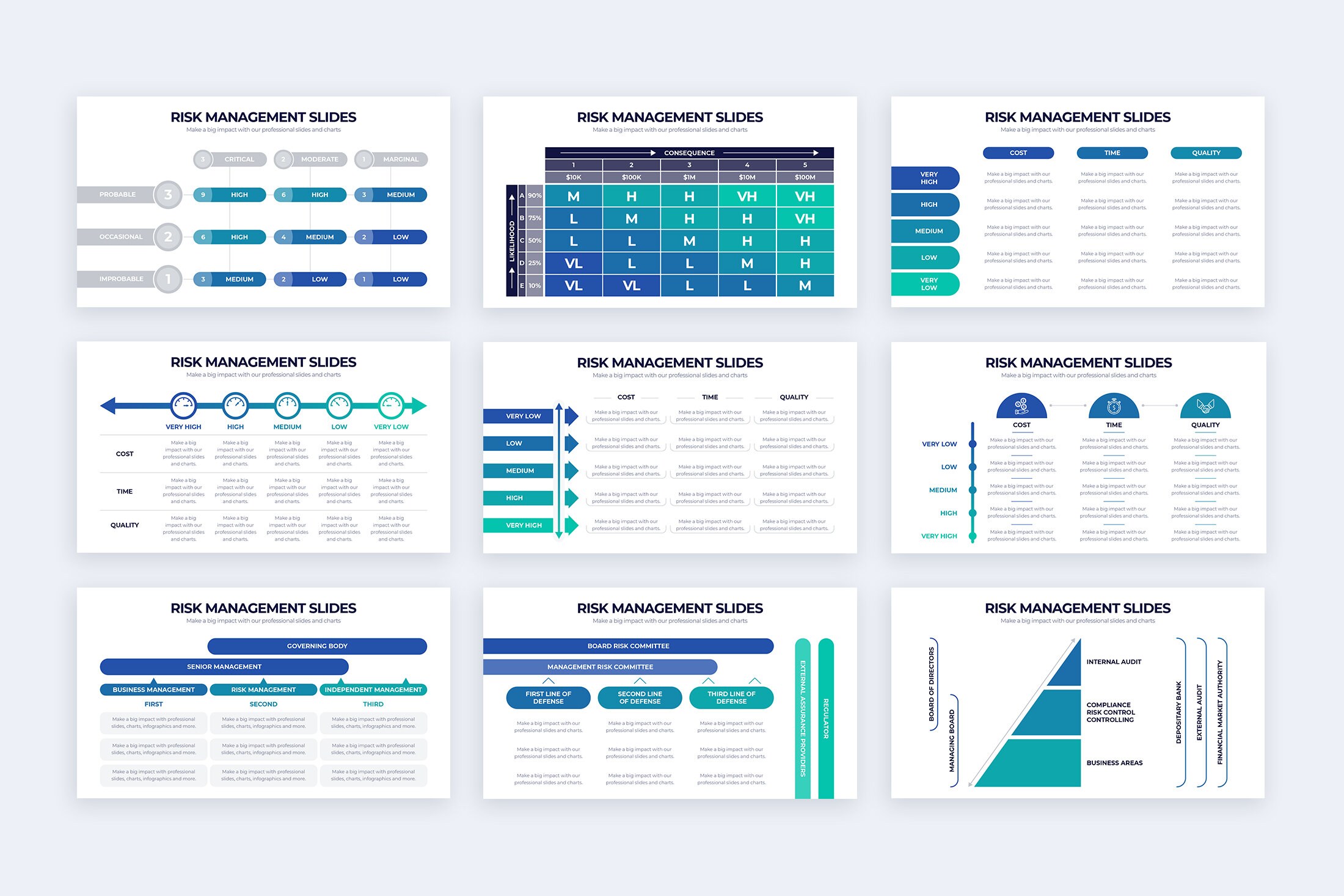 Risk Management Infographics | Powerpoint Template, Template for ...