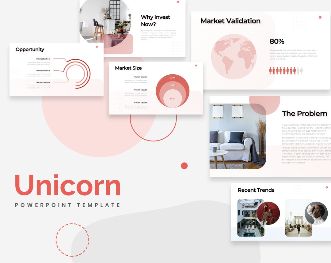 Unicorn Startup Powerpoint Template | Presentations for Microsoft ...