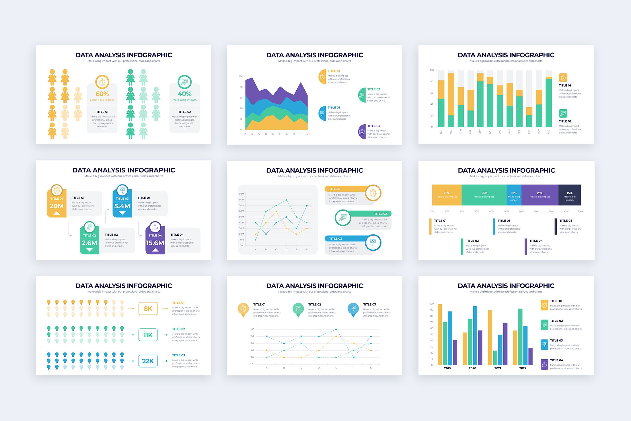 Data Analysis Infographics Powerpoint Template Template for - Etsy