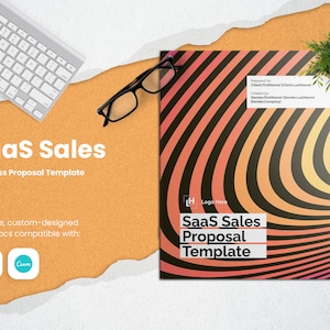 SaaS Sales Proposal Template for CANVA & ILLUSTRATOR