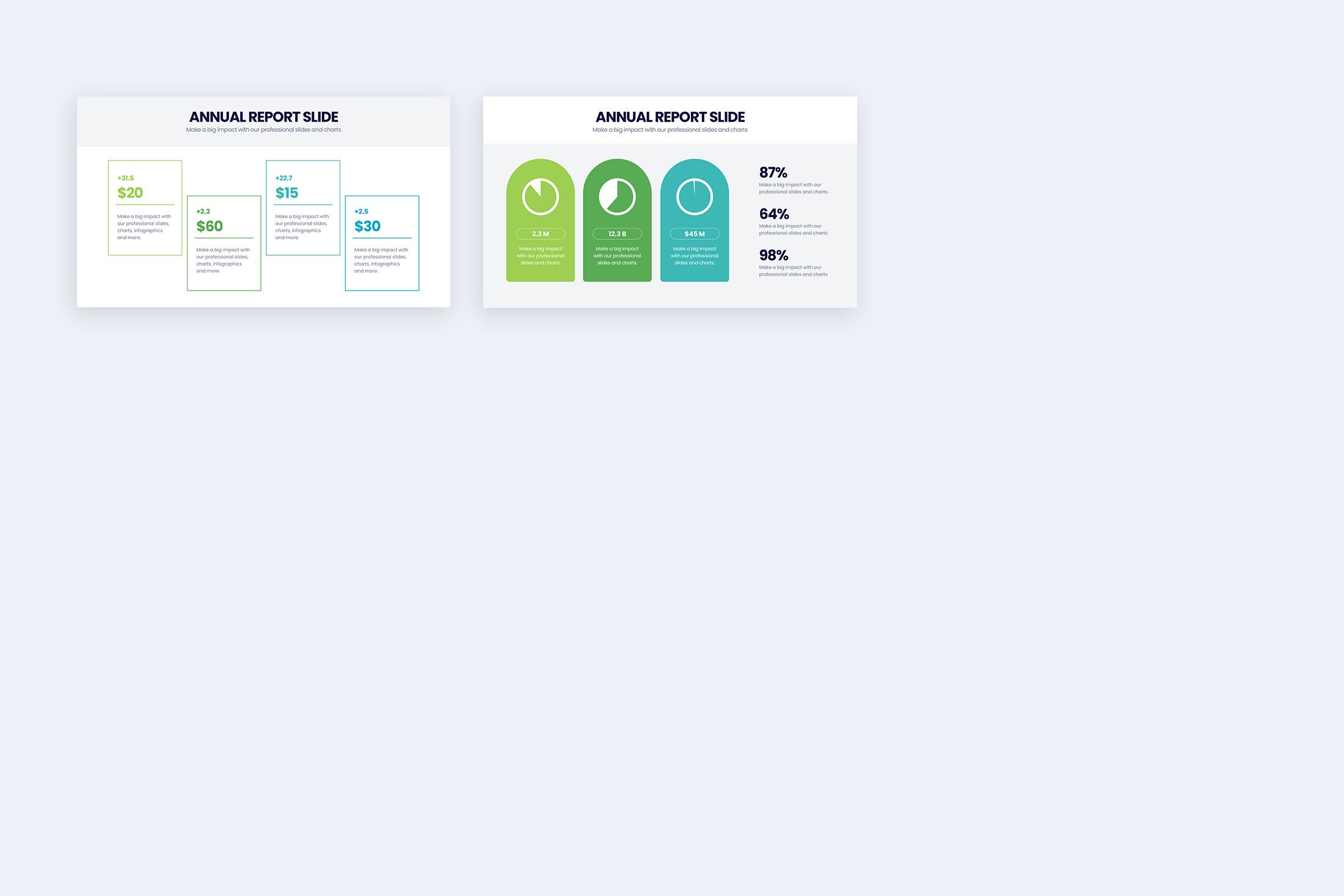 Annual Report Infographics | Template for Google Slides | Best Google ...