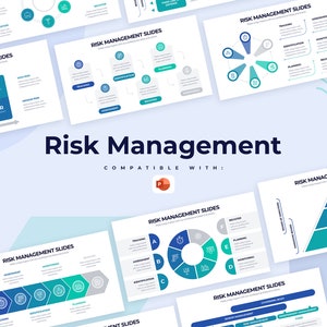 Risk Management Infographics | Powerpoint Template, Template for Powerpoint, Powerpoint Template, Template Design, Powerpoint Infographic