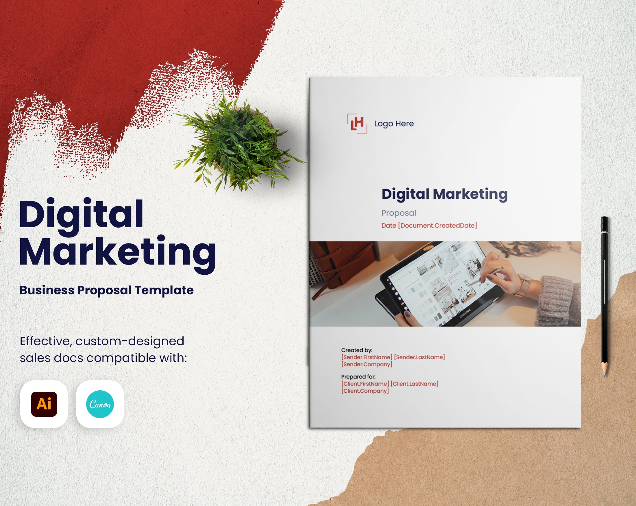 digital marketing business proposal template