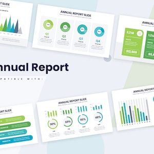Annual Report Infographics | Powerpoint Template, Template for Powerpoint, Powerpoint Template, Template Designs, Powerpoint Infographics