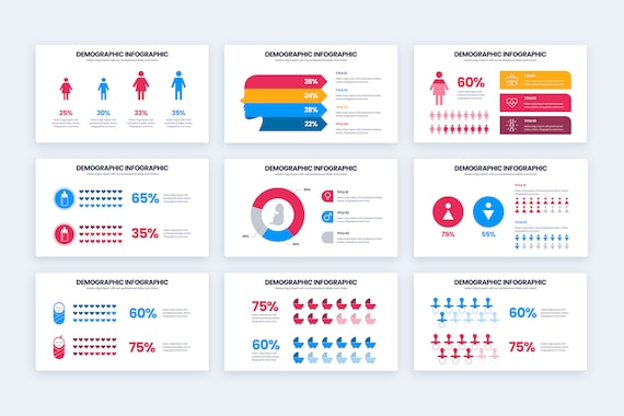 Demographic Infographic Template Demographic Infographic Template