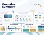 Executive Summary Infographics | Template for Google Slides | Best Google Slide Template | Easy to Edit