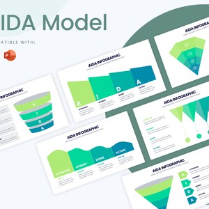 AIDA Model Infographics | Template for Powerpoint | Best Powerpoint ...