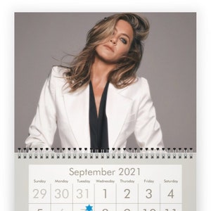Jennifer Aniston 2021 Wall Calendar Etsy jennifer aniston 2021 calendar