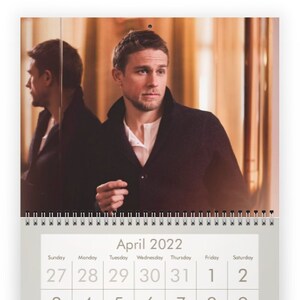 Charlie Hunnam Vol.1 2022 Wall Calendar | Etsy