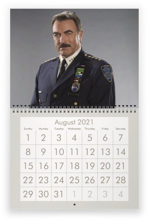 Tom Selleck 2021 Wall Calendar Etsy