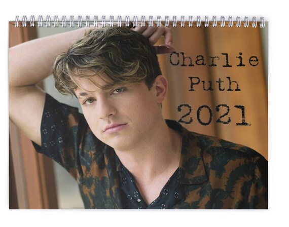 Charlie Puth 2021 Wandkalender Last One Etsy