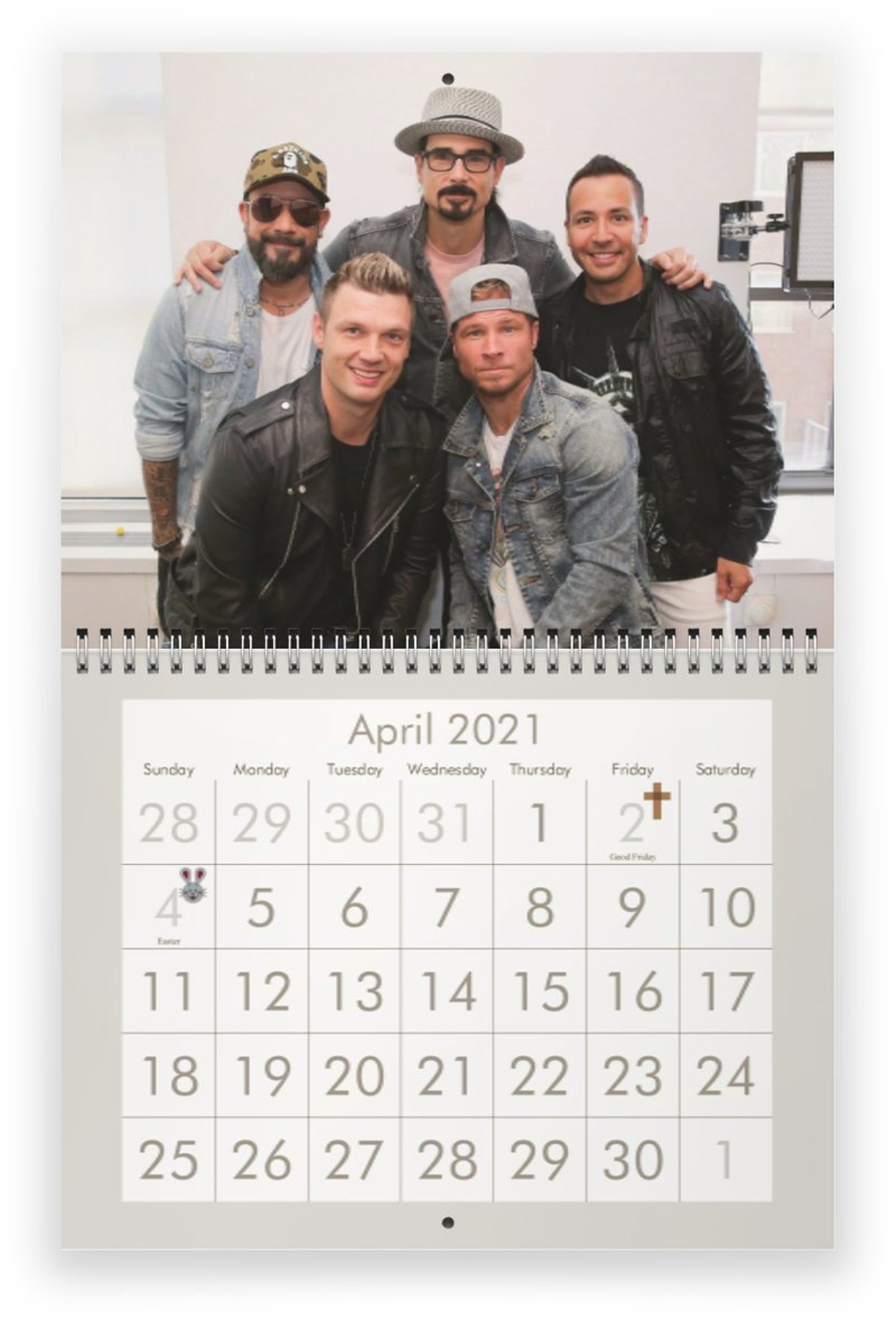 Backstreet Boys Calendar
