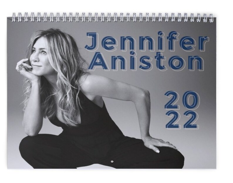 Jennifer Aniston 2022 Wall Calendar Etsy Australia