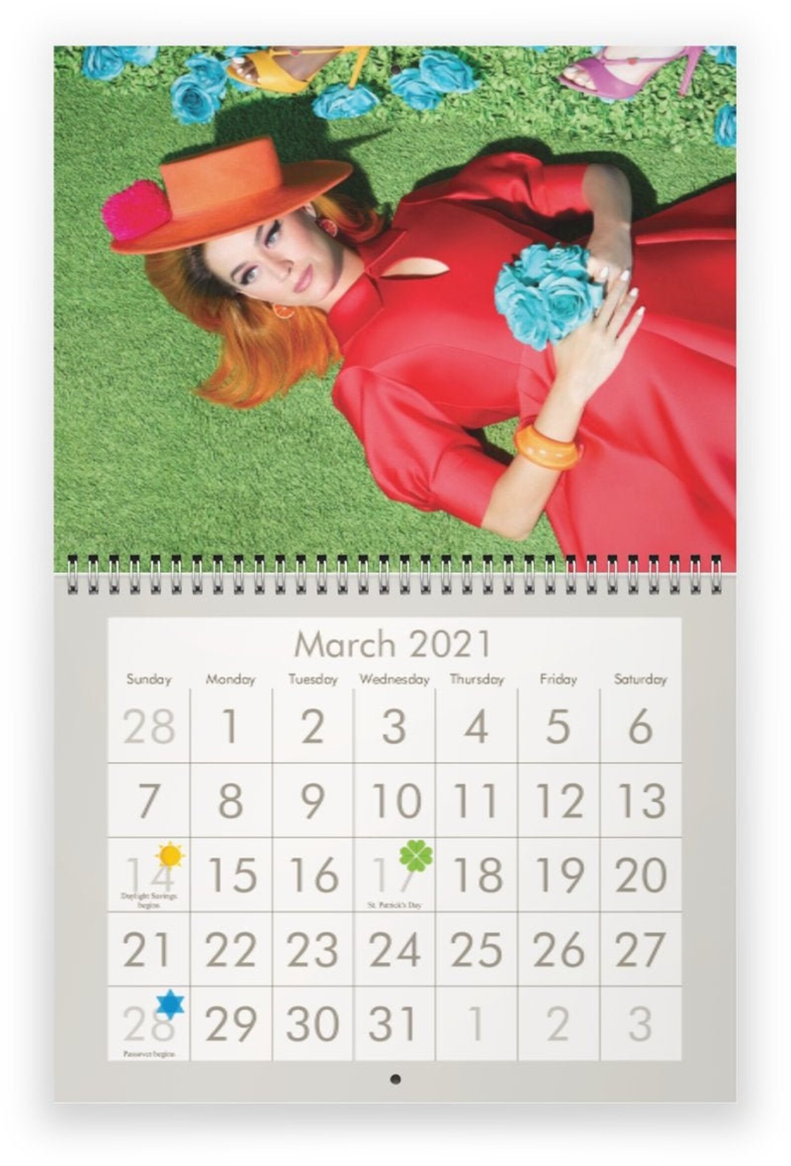 Katy Perry 2021 Wall Calendar Etsy