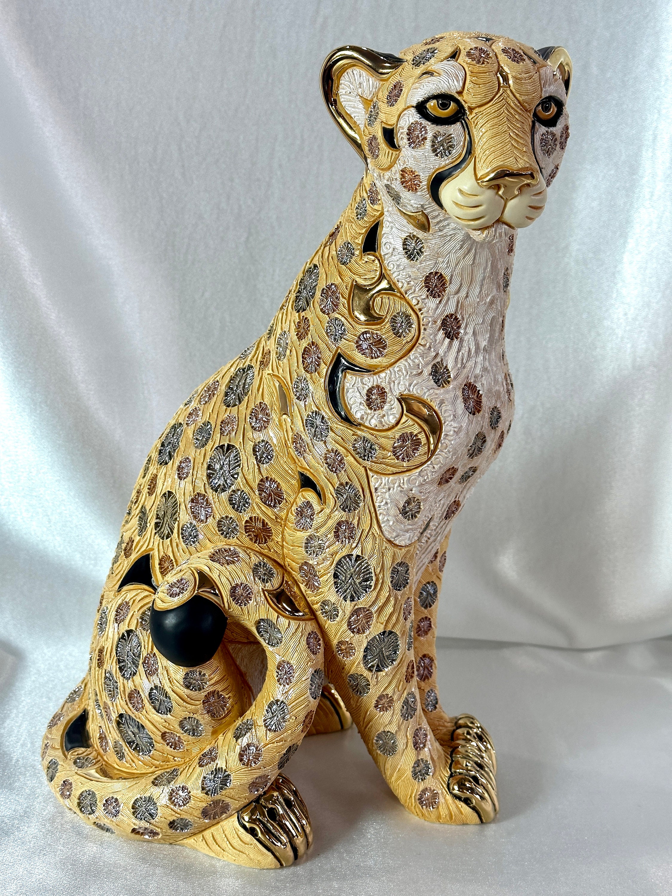 De Rosa Cheetah Sculpture  Limited Edition — AllSculptures