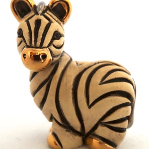 Ceramic Zebra, Mini Zebra, Zebra Lover Gift, Zebra Gift, Zebra Figurine, Zebra Sculpture, Zebra Collectable, Zebra Art, Wildlife Lovers