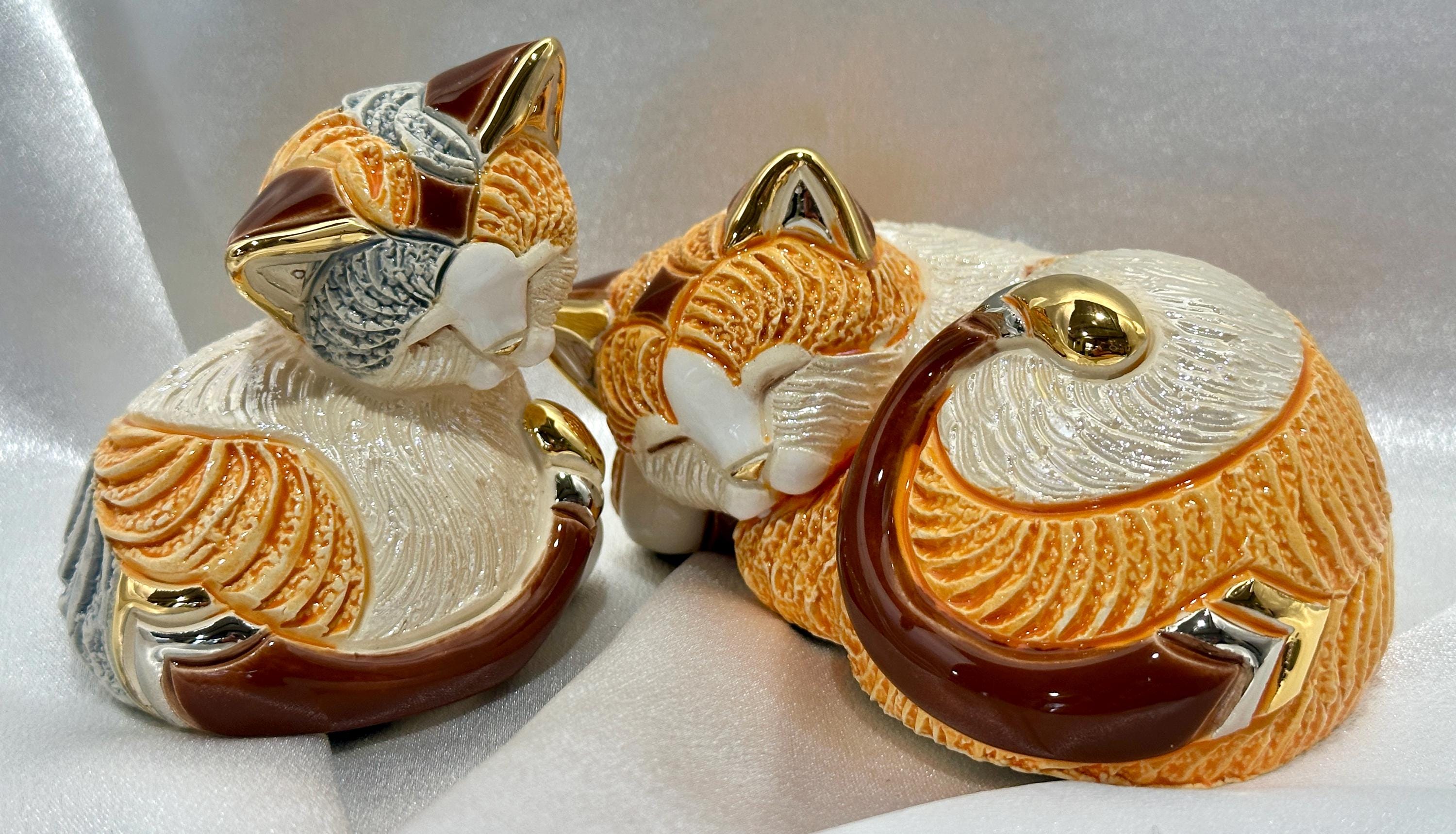 De Rosa デ・ローザ 陶器 フィギュリン 置物 鳥 セット DeRosaCollectionsUSA - Etsy