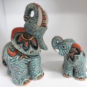 Ceramic Elephant, Samburu Elephant, Elephant Lover, Elephant Gift, Elephant Decor, Elephant Sculpture, Ceramic Sculpture, Elephant Statue