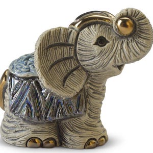 Ceramic Elephant, Mini Elephant, Elephant Lovers Gift, Elephant Gift, Elephant Lover, Elephant Figurine, Elephant Sculpture, Elephant Decor