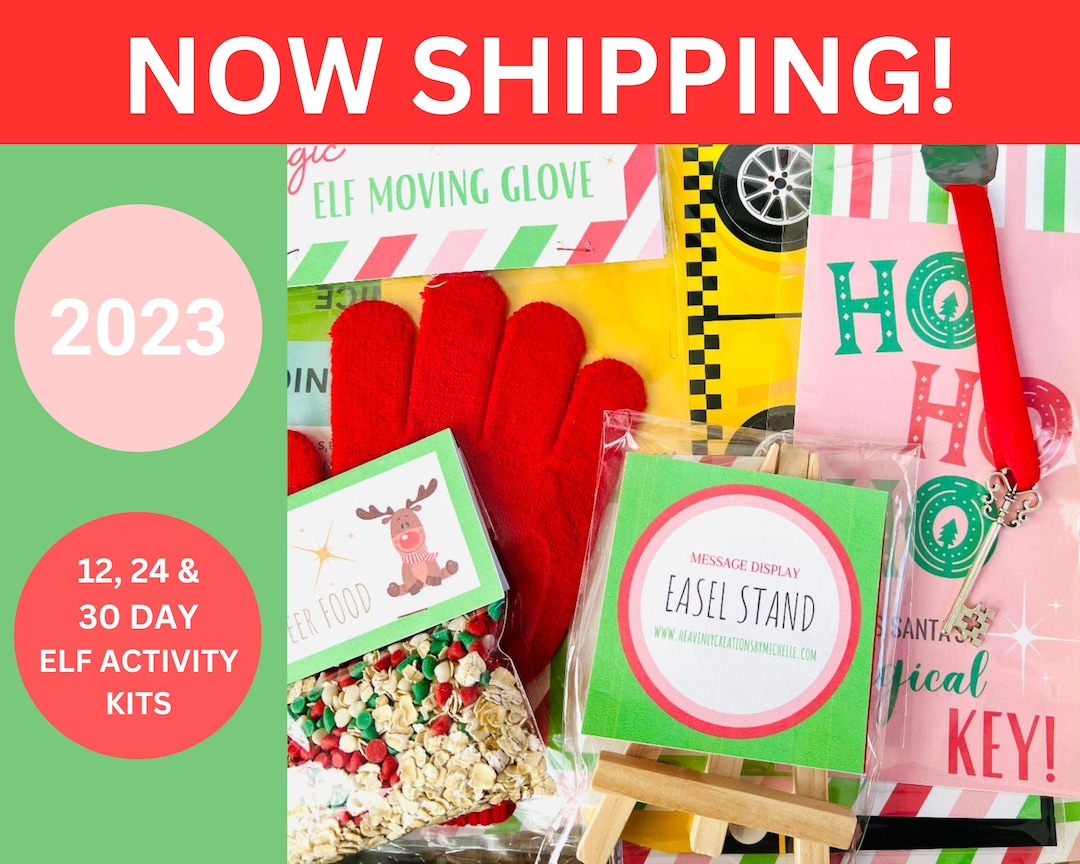 2023 Elf Activity Kit 12 24 & 30 DAYS