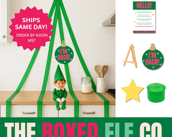 Elf Activity Kits, 24 Day Elf Kit, 12 Day Elf Kit, Christmas Elf Doll, Elf Props, Elf Arrival, Elf Mischief, Elf Departure, 2025 Elf Kits