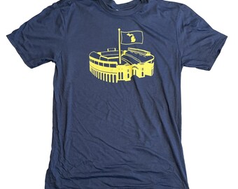 Ann Arbor Ohio - Navy Blue Shirt