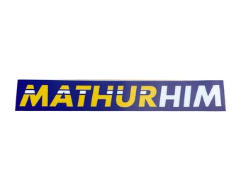 Mathur-Him - Sticker