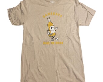 GameDays Make Me Drink - Cream Shirt