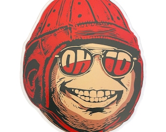 Leather Buckeyes - Vinyl Sticker