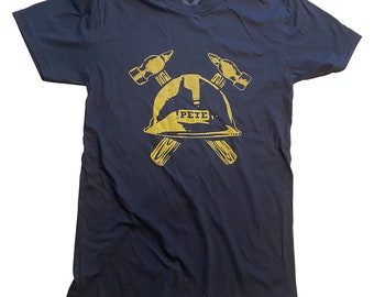 Pete's Helmet - Black Shirt
