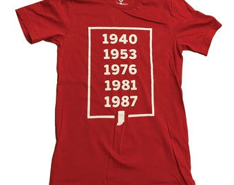Banner Years - Heather Red Shirt
