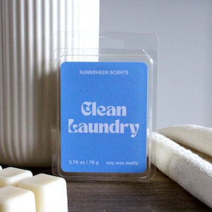 Clean Laundry | Soy Wax Melts | Handcrafted