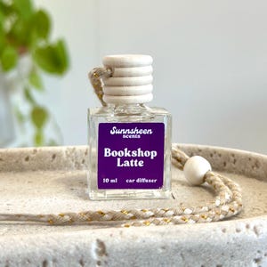 Bookshop Latte | Car Diffuser
