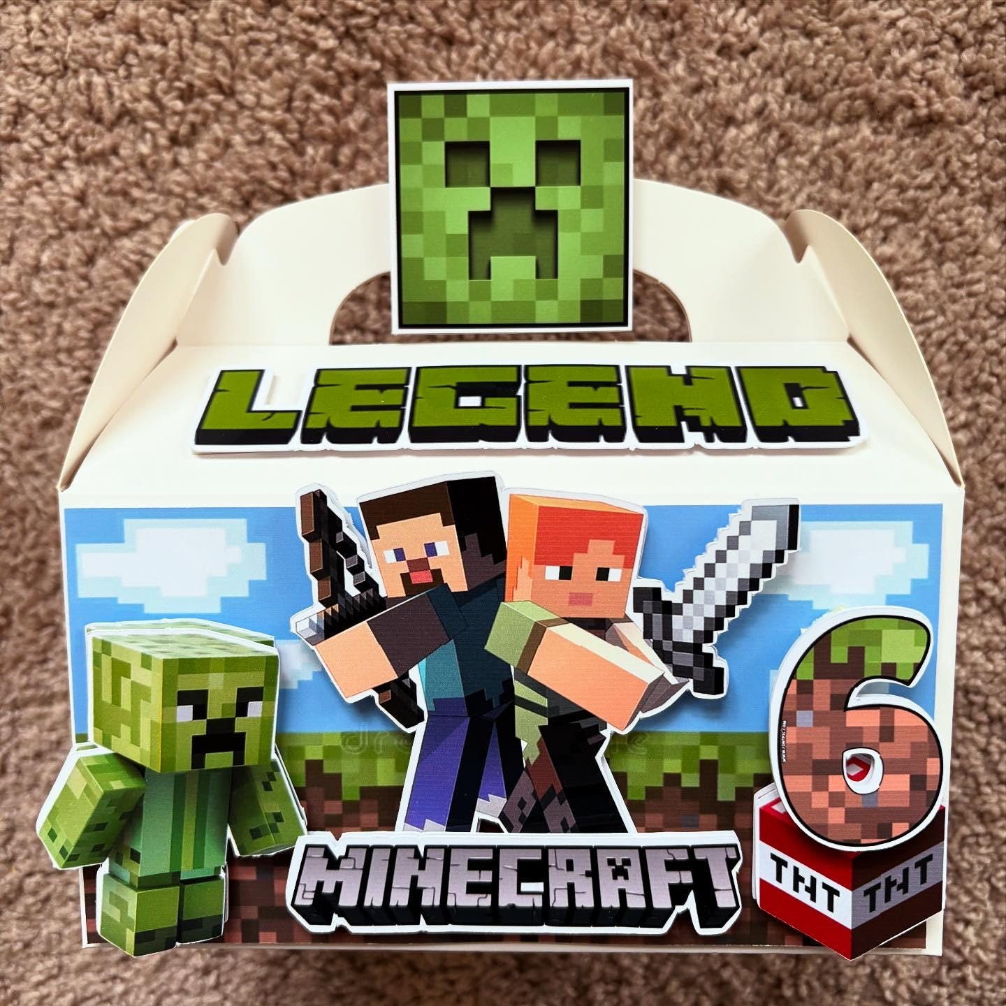 6 Custom Candy Boxes