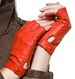 Pure Leather Half Finger Gloves | Driving Biking Cycling Performance Dancing 