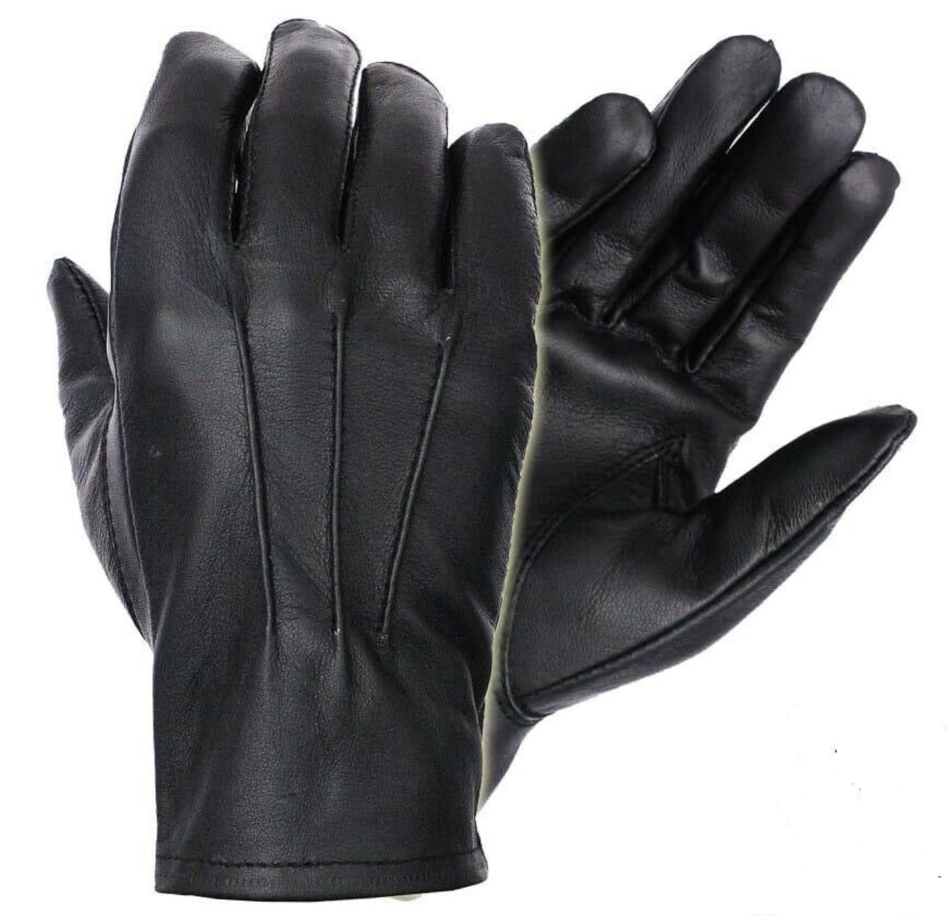 knee length dresses for ladies Dark Brown Unlined Leather Gloves by Dents