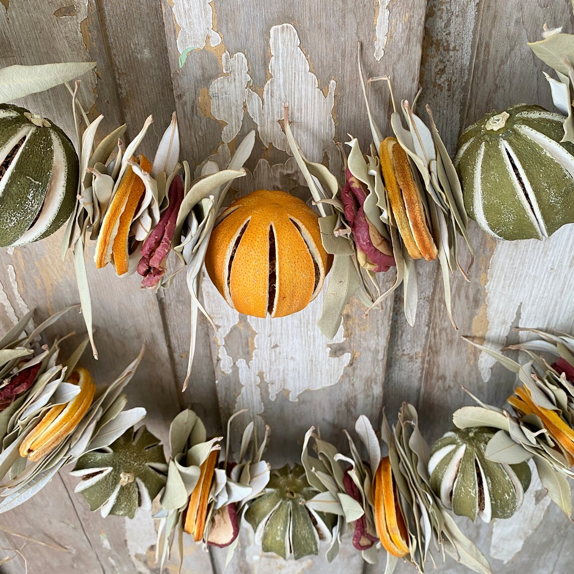 Harvest Fruits Garland - Etsy